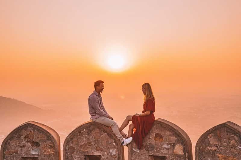 Nahargarh Fort pre-wedding photo 2